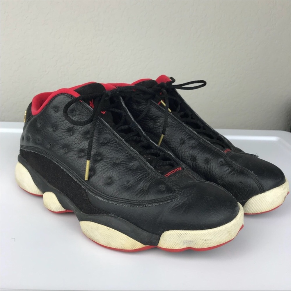 Nike Air Jordan 13 Retro Black Suede Sneakers